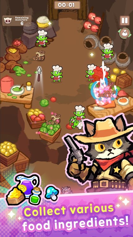 Gathering ingredients