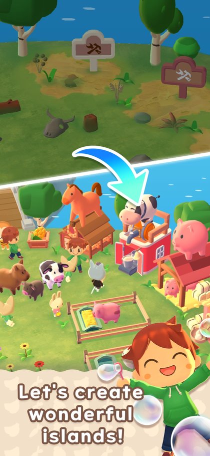 Decorating the island